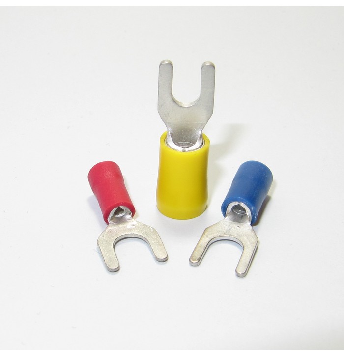 PVC insulated spade terminals image
